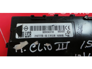 Блок комфорта 8200343733, 21677736-5G Renault Clio III
