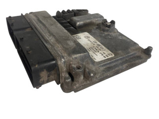 Блок управления двигателя 03P906021F, 03P906021AQ Skoda Fabia Mk2 (5J)