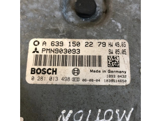Блок управления двигателя A6391502279, 0281013498 Mitsubishi Colt