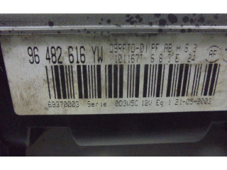 Блок управления кондиционером 96482616YW, 96482616YW   Peugeot 406