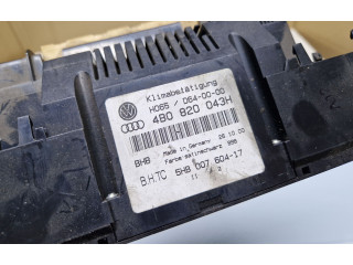 Блок управления климат-контролем 4B0820043H, 5HB00760417 Audi A6 S6 C5 4B