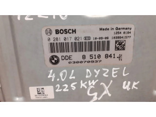Řídící jednotka 0281017021, 8510841 BMW X5M E70 2010