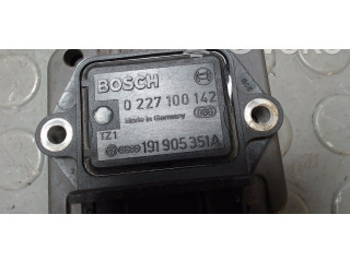 Блок управления двигателя 191905351A, 0227100142 Volkswagen Golf II