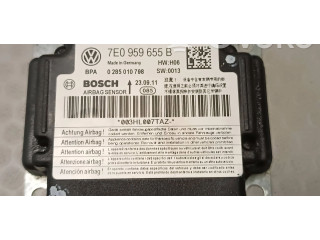 Блок подушек безопасности 7E0959655B, 0285010798   Volkswagen Transporter - Caravelle T5