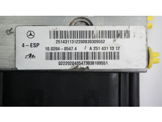 Блок АБС A2514311312, 10020405474   Mercedes-Benz  ML W164  2005 - 2011 года