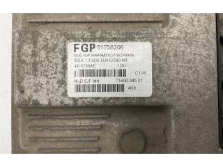 Комплект блоков управления 51758206, 51758206 Fiat Idea