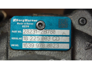 Turbodmychadlo Турбина 282312B780 Hyundai Kona I 1.6