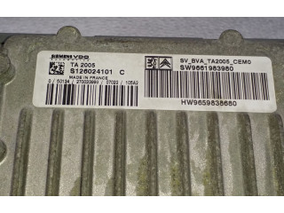 Блок управления коробкой передач SW9661983980, S126024101C   Peugeot 307