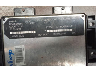 Řídící jednotka 9639587680, 9639587680 Citroen Berlingo 1998