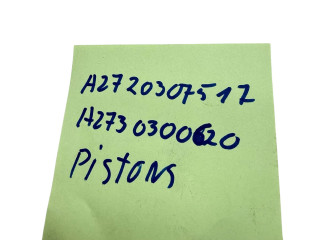 Píst A2730300620, A2720307512   Mercedes-Benz S W221     