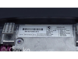 Дисплей 9270393, 65509270393 BMW 3 F30 F35 F31