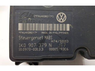 Блок АБС 1K0907379N, 00005793E6 Skoda Octavia Mk2 (1Z) 2004 - 2013 года