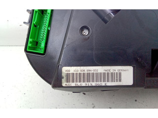 Панель приборов 8l0919860e, 8L0919860E Audi A3 S3 8L