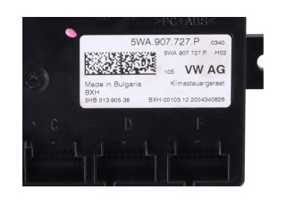 Блок управления климат-контролем 5WA907727P Skoda Octavia Mk4