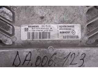 Блок управления двигателя 8200636605 Dacia Logan I