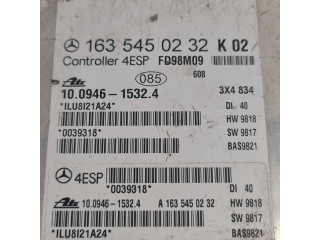 Řídící jednotka 10094615324, A1635450232 Mercedes-Benz ML W163 2002