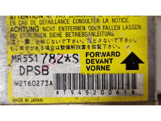 Блок подушек безопасности MR551782, W2T60273A Mitsubishi Pajero