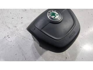 Подушка безопасности водителя 5J0880201K Skoda Fabia Mk2 (5J)