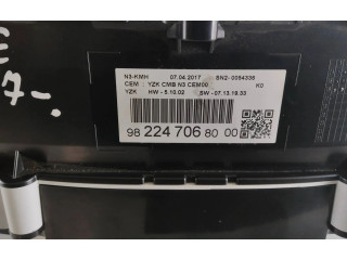 Přístrojová deska Toyota Proace 2021 982247068000, SN20054336