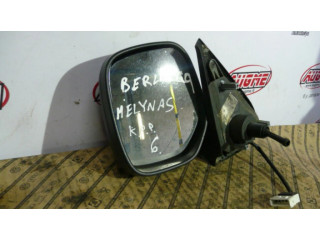 Зеркало (механическое) левое Citroen Berlingo 1996-2002 года