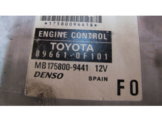 Блок управления двигателя 896610F101   Toyota Corolla Verso AR10