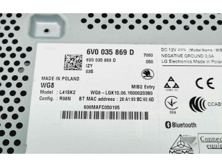 Радио/ проигрыватель CD/DVD / навигация 6V0035869D    Skoda Fabia Mk3 (NJ)