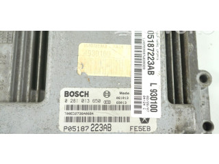 Блок управления двигателем Блок управления 05187223AB Jeep Cherokee III KJ