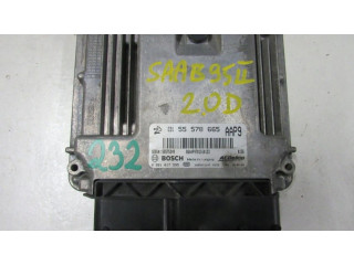 Блок управления двигателя 0281017595 Saab 9-5