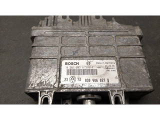 Блок управления двигателя 030906027B, 0261203613 Audi 80 90 B3