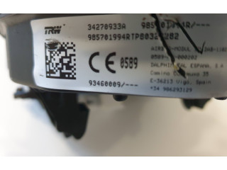 Подушка безопасности водителя 985701994R, 93460009   Renault Trafic III (X82)