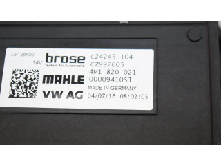 Вентилятор печки 4M1820021 Audi Q5 SQ5