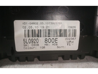 Панель приборов 5L0920800E   Skoda Yeti (5L)       