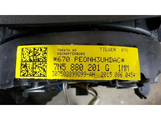 Подушка безопасности водителя 7N5880201P1MM, 7N5880201G Seat Alhambra (Mk2)