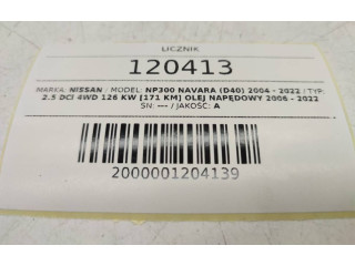 Přístrojová deska  Nissan Navara D40 2008 248103X488  