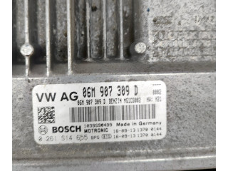 Блок управления двигателя 06M907309D, 261S14655   Audi A5