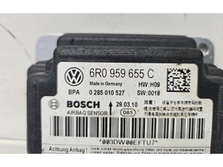 Блок подушек безопасности 6R0959655C, 0285010527 Skoda Fabia Mk2 (5J)