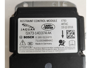Блок подушек безопасности GX7314D374AK, 0285013670   Jaguar XE