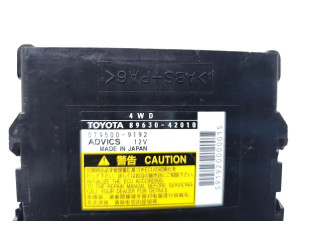 Блок управления редуктора коробки передач (раздатки) 89630-42010, 079500-9192   Toyota RAV 4 (XA30)
