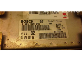 Блок управления двигателя 0261206861, 9637839480 Peugeot 306