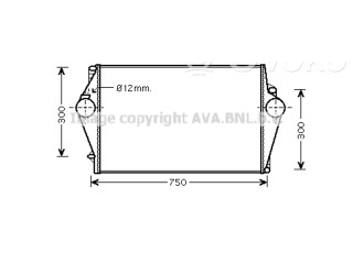Интеркулер 8671694, 8671694 Volvo S60
