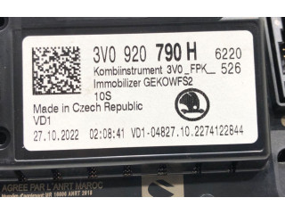Панель приборов 3V0920790H Skoda Superb B8 (3V)