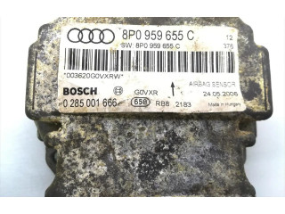 Блок подушек безопасности 8P0959655C, 0285001666   Audi A3 S3 8P