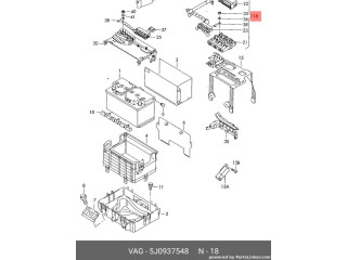   Pojistková skříňka 5J0937548   Skoda Roomster (5J) 2007