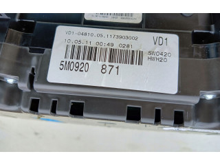 Панель приборов 5M0920871, 2012R   Volkswagen Golf Plus       