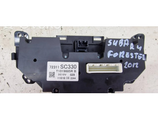 Блок управления климат-контролем 72311SC330, T1019685R Subaru Forester SH