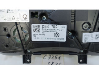 Панель приборов 5G1920740D, 22922KM   Volkswagen Golf VII       