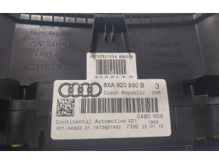 Панель приборов 8XA920930B, 8XA920930B   Audi A1       