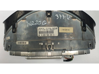 Přístrojová deska Mercedes-Benz S W220 2000 A2205403411