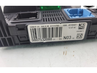 Блок комфорта 9807532080, 9807532080   Peugeot 2008 I   