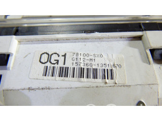 Панель приборов 78100-SX0 Honda Odyssey